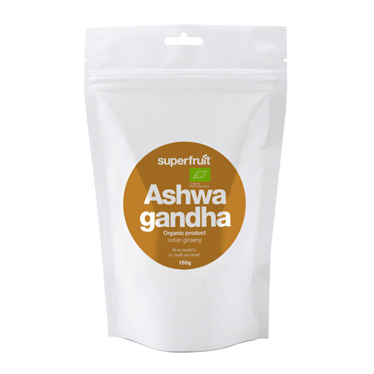Superfruit Ashwagandha pulver, 150g ekologisk