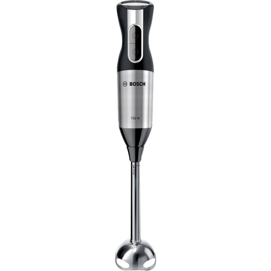 Bosch Haushalt MS6CM6166 Stavmixer 1000 W med hackare, Visp, med Shaker Rostfritt stål, Svart