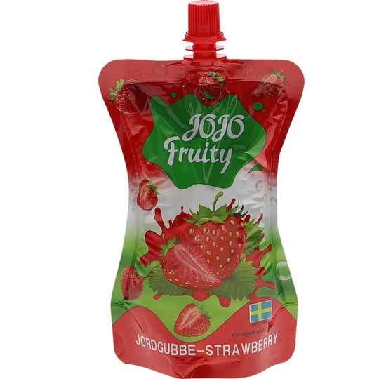 Jojo Fruity 5 x Dryck Klämmis Jordgubb