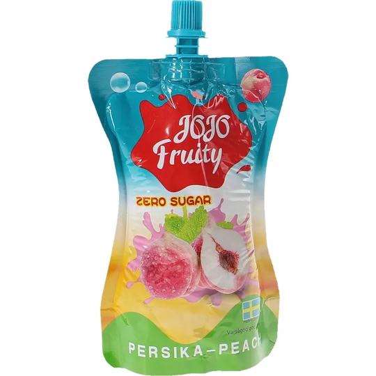 Jojo Fruity 5 x Fruktdryck Persika