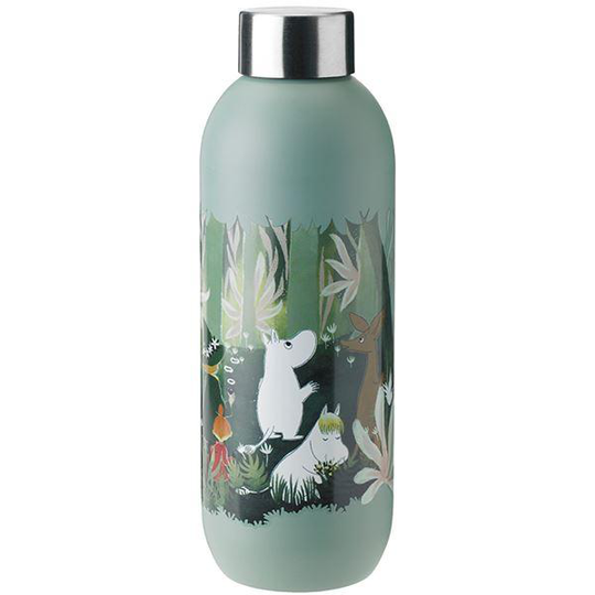 Keep cool dricksflaska mumin 75 cl dusty green