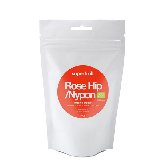 Superfruit Nyponpulver EKO, 200 g, Livsmedel