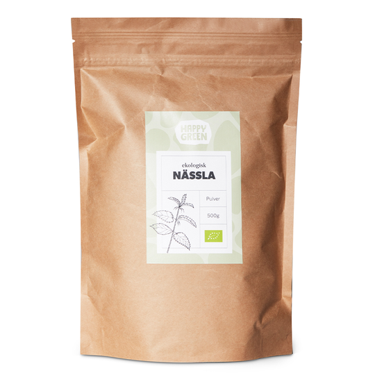Happy Green Nässla pulver, 500g ekologisk