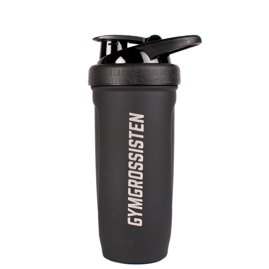 Gymgrossisten Stainless Steel Shaker, Black, 900ml