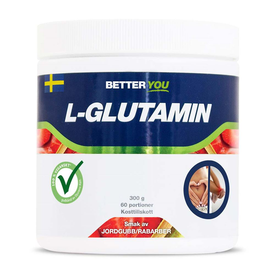 Better You Naturligt Glutamine, 300 g, Aminosyror