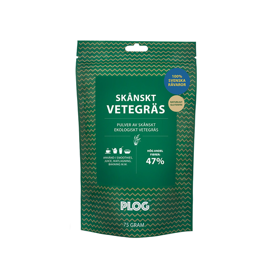 Plog Skånskt Vetegräs, 75g ekologisk