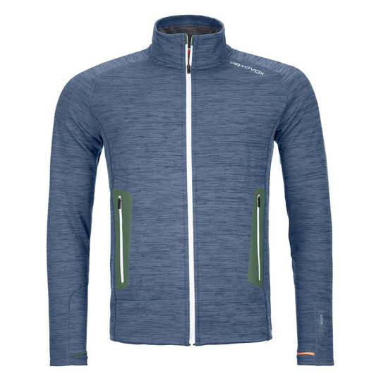 Ortovox Fleece Light Jacket - Fleecetröjor Herr Petrol Blue Blend S