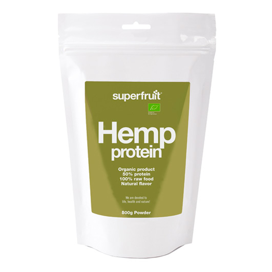 Superfruit Hampaprotein, 500g ekologisk