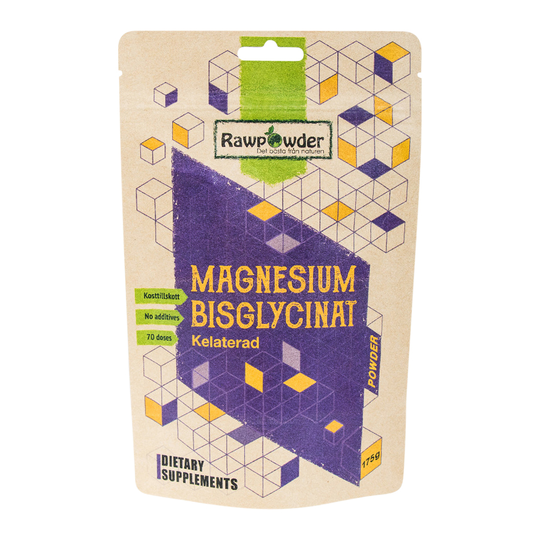 Rawpowder Magnesium Bisglycinat, 175g