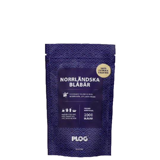 PLOG Norrländska Blåbär, 50 g