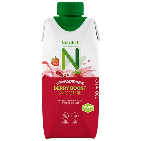 Nutrilett 2 x Måltidsersättningsshake Berry Boost