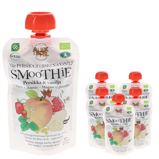 Alex & Phil Smoothie Persika Vanilj 5-pack