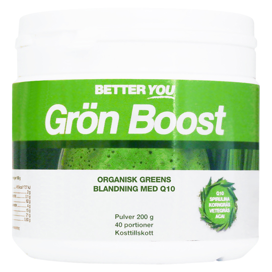 Better You Grön Boost Pulver, 200g