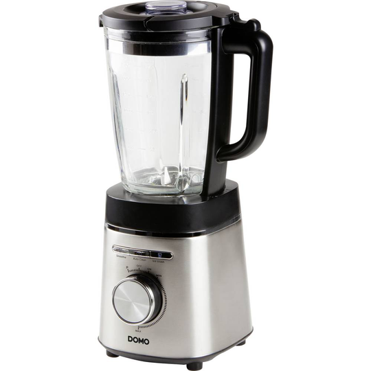 DOMO High Speed Blender Hushållsmixer 1400 W Rostfritt stål, Svart