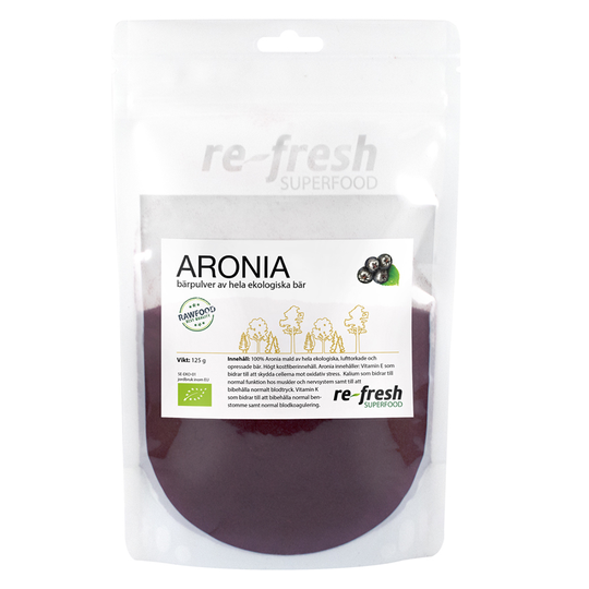 Re-fresh Superfood Aronia Superfood, 125g ekologisk