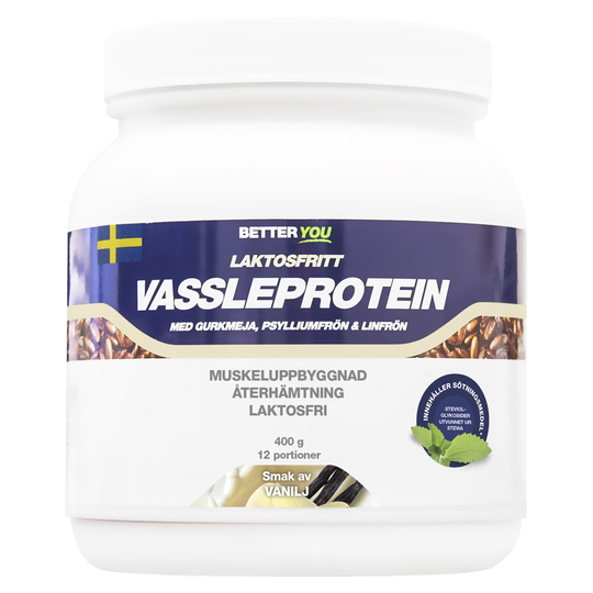 Better You Vassleprotein Laktosfritt Vanilj, 400g