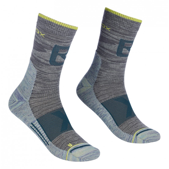 Ortovox High Alpine Mid Socks - Vandringsstrumpor Herr Grey Blend 39 - 41