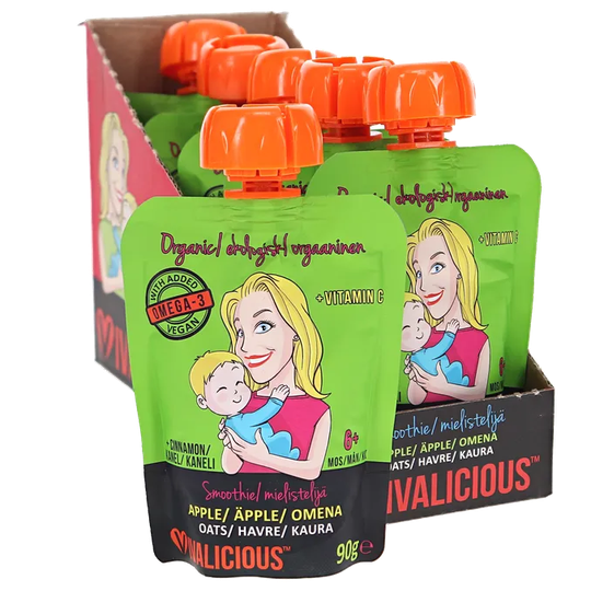 Vivalicious Baby Smoothie - Äpple&Kanel Eko 6-pack