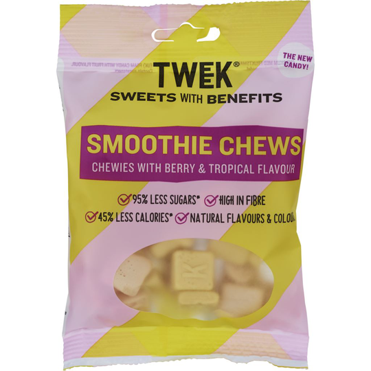 TWEEK Smoothie Chews Berry & Tropical Flavour 70 g