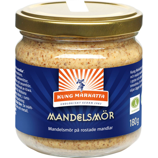 Kung Markatta Mandelsmör KRAV 180 g