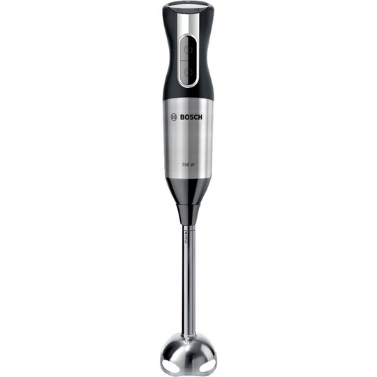Bosch Haushalt MS6CM6155 Stavmixer 1000 W med hackare, med Shaker, Visp Rostfritt stål, Svart