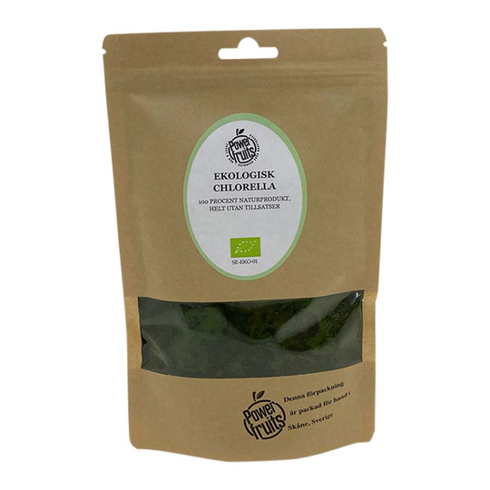 Powerfruits Chlorella, 250 g ekologisk