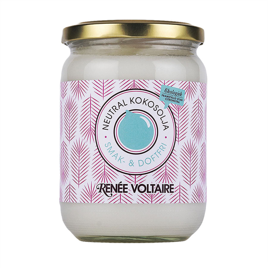 Renée Voltaire Neutral Kokosolja, 500ml ekologisk