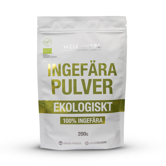 WellAware Ekologisk Ingefära 200 g