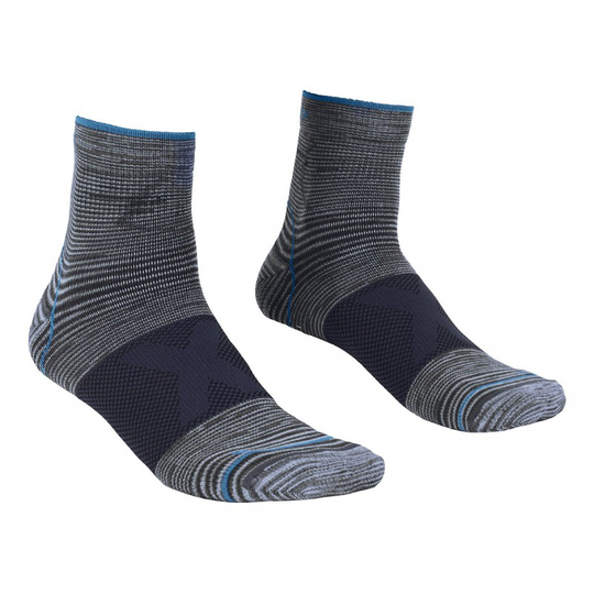 Ortovox Alpinist Quarter Socks - Vandringsstrumpor Herr Grey Blend 39 - 41