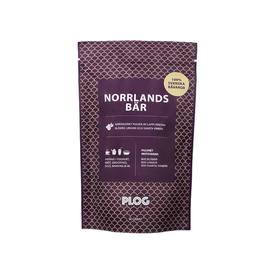 Plog Norrlandsbär, 50g
