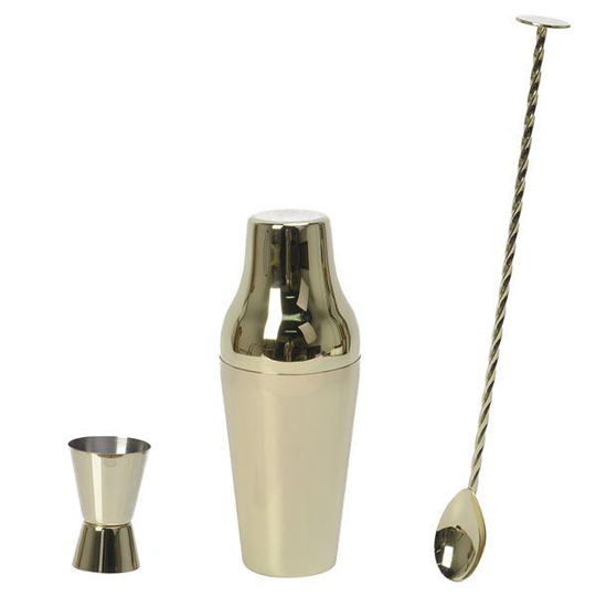 Sontell barset 3 delar guld