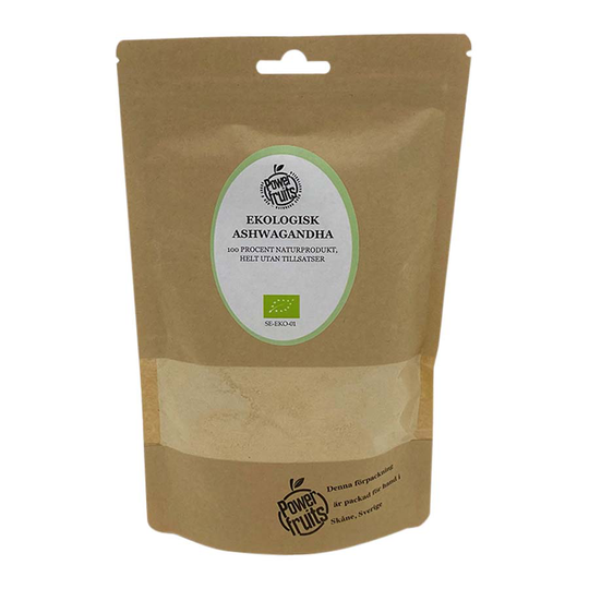 Powerfruits Ashwagandha, 250 g ekologisk
