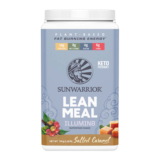 Sunwarrior Lean Meal Illumin8 Salt Karamell, 720 g