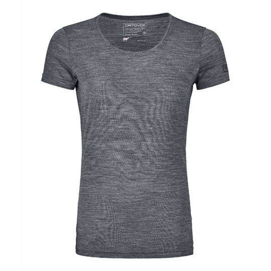 Ortovox 150 Cool Clean TS - T-shirt - Dam Black Steel Blend XS