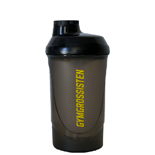 Gymgrossisten Wave Shaker, Black, 600ml