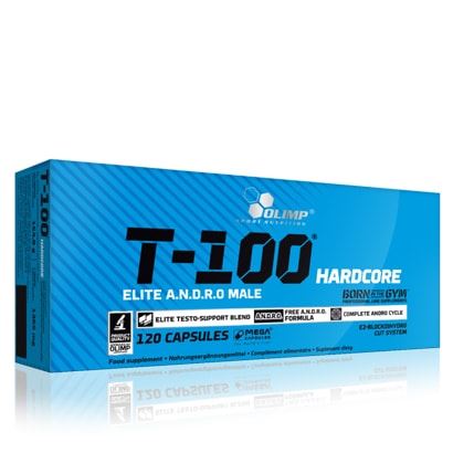 Olimp Sport Nutrition Olimp T-100 Hardcore, 120 caps, Prestationshöjare