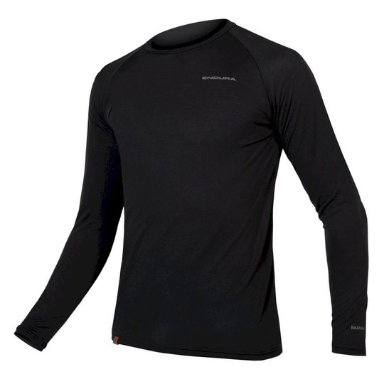 Endura BaaBaa Blend L/S Baselayer - Underställ Herr Black XXL