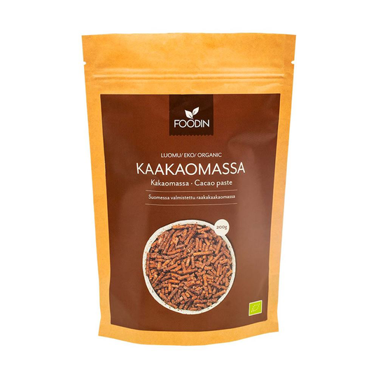 Foodin Organic Cacao Paste Raw 200 G