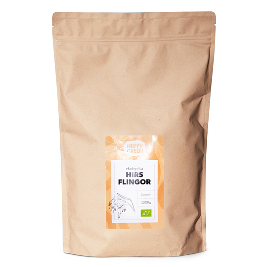 Happy Green Hirsflingor, 1kg ekologisk