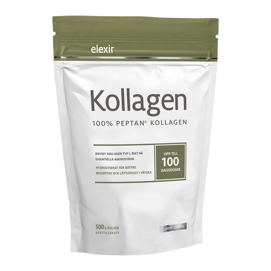 Elexir Pharma Kollagen 100 % Peptan, Pulver 500gram