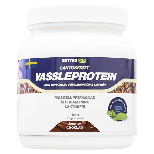 Better You Vassleprotein Laktosfritt Choklad, 400g