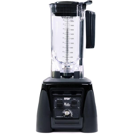 Blender X 4 turbo 2380W 2,2L svart