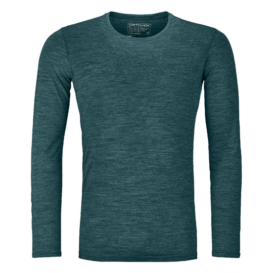 Ortovox 150 Cool Clean LS - T-shirt - Herr Dark Pacific Blend S