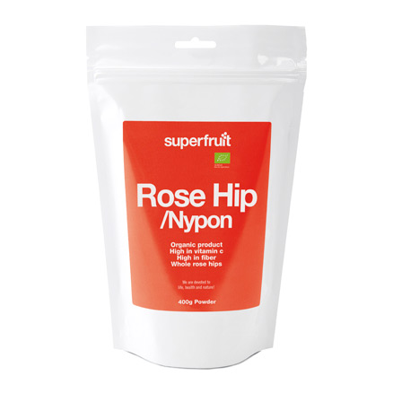 Superfruit Nypon pulver, 400g ekologisk