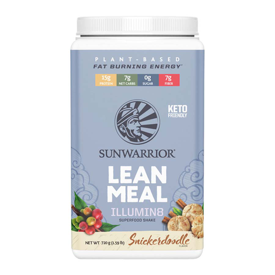 Sunwarrior Lean Meal Illumin8 Snickerdoodle, 720 g