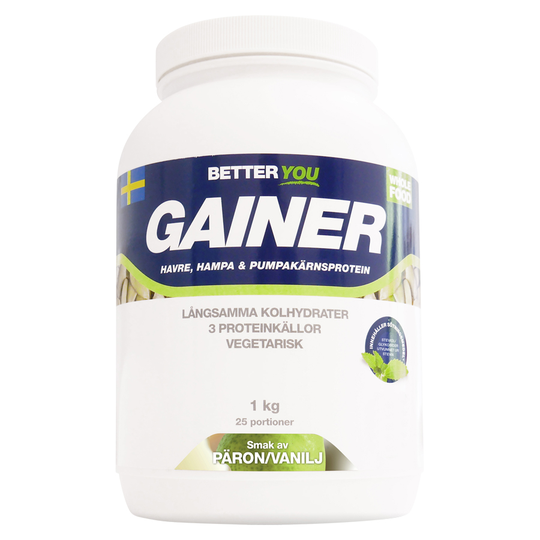 Better You Whole Food Gainer Päron & Vanilj, 1kg