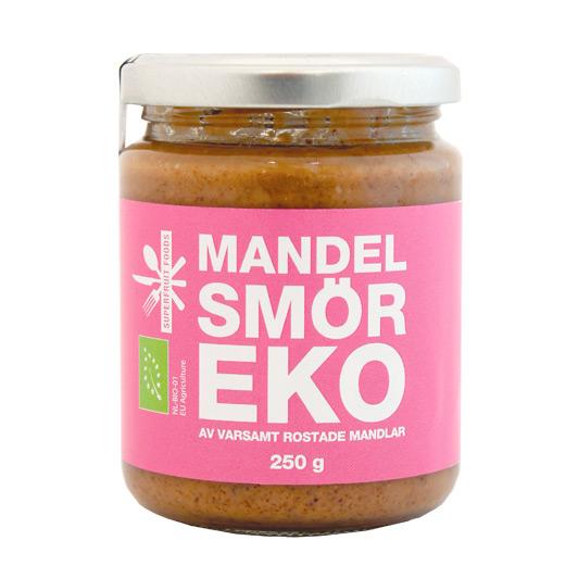 Superfruit Mandelsmör, 250g ekologisk