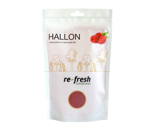 Re-fresh Superfood Hallonpulver, 125g