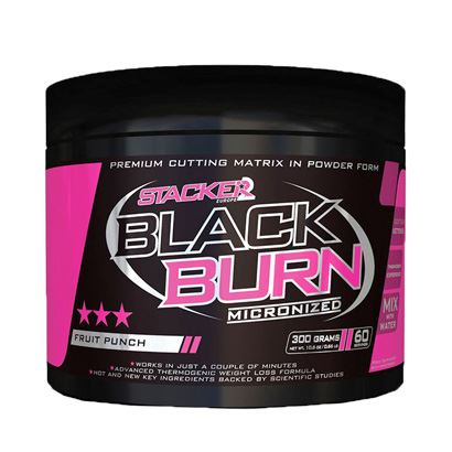 Stacker2 Black Burn Micronized, 300 g, Viktminskning