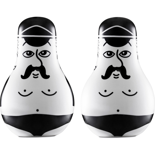 Normann Copenhagen Friends Salt & Pepper Set Black